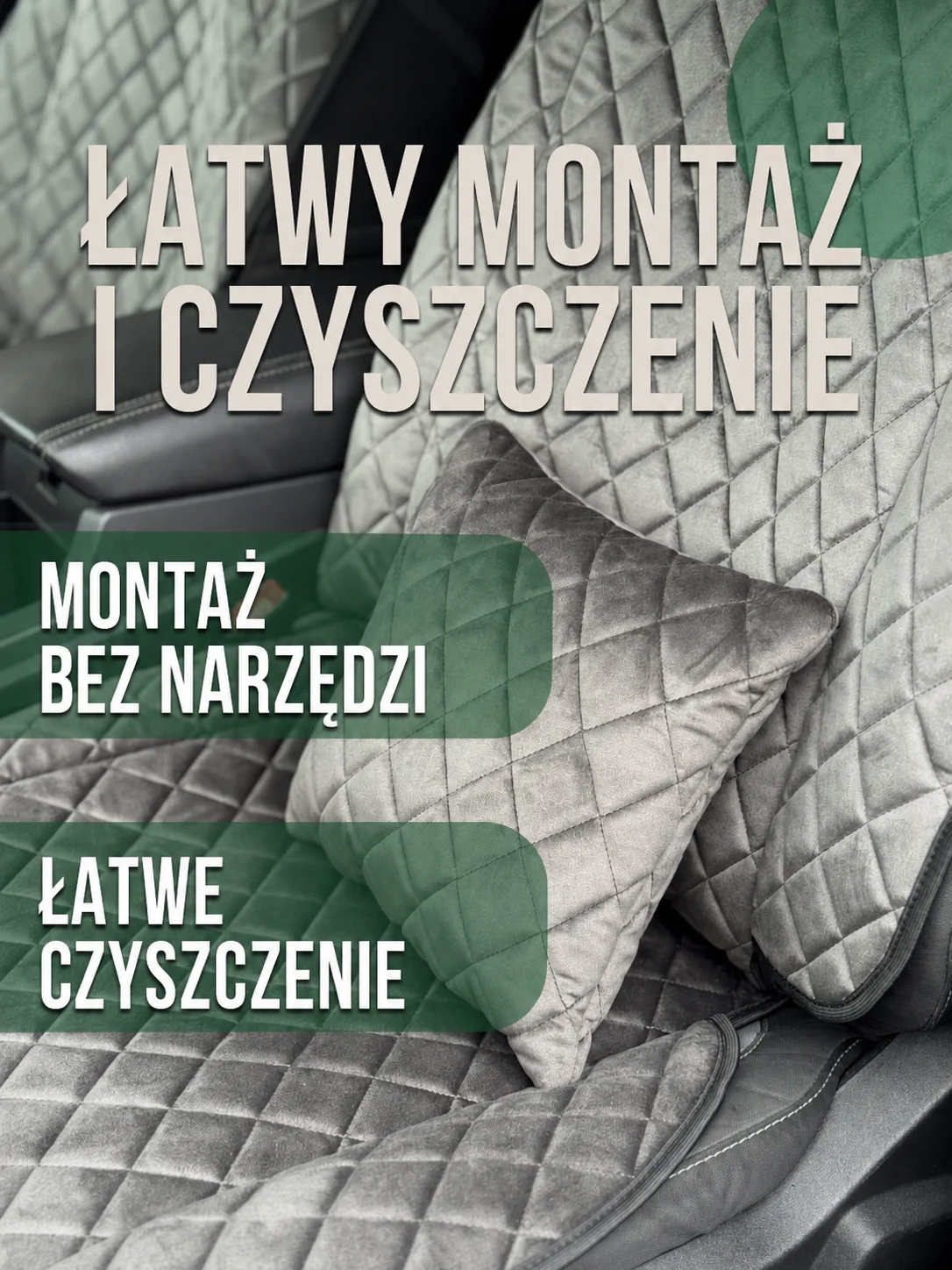 Łatwy montaż i czyszczenie